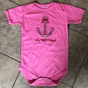 Infant Girl U.S. Coast Guard Onesie